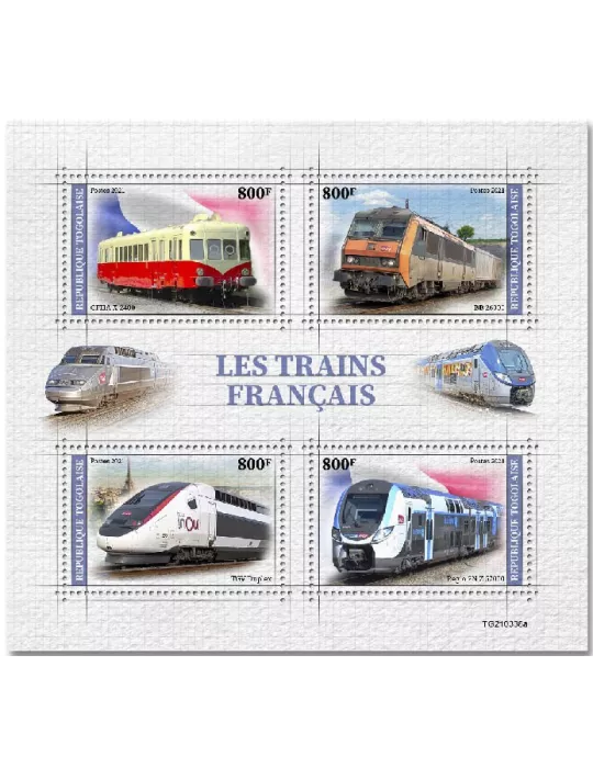 n° 9429/9432  - Timbre TOGO Poste