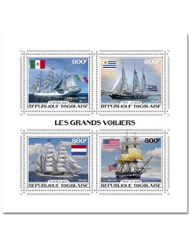 n° 9433/9436  - Timbre TOGO Poste