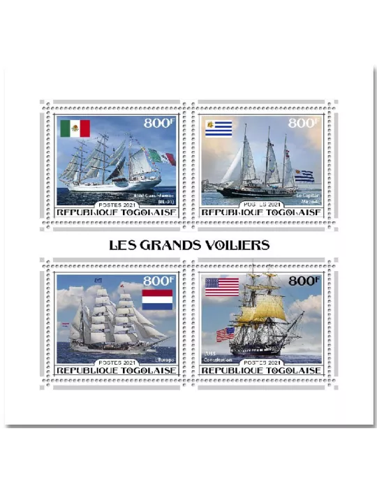 n° 9433/9436  - Timbre TOGO Poste