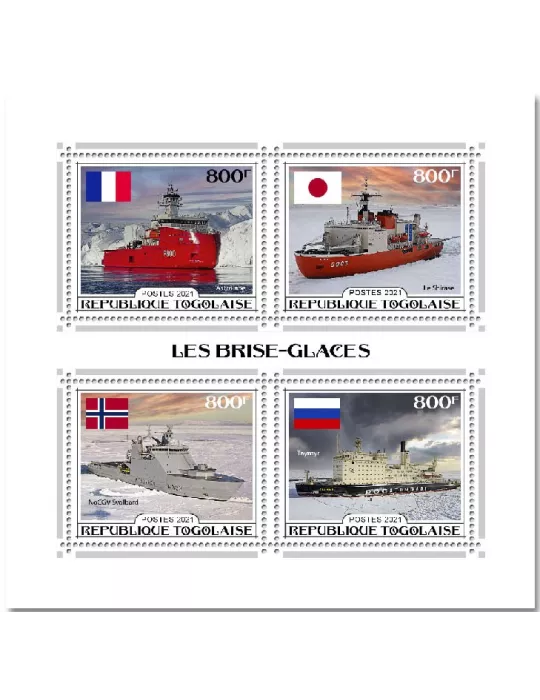 n° 9437/9440  - Timbre TOGO Poste