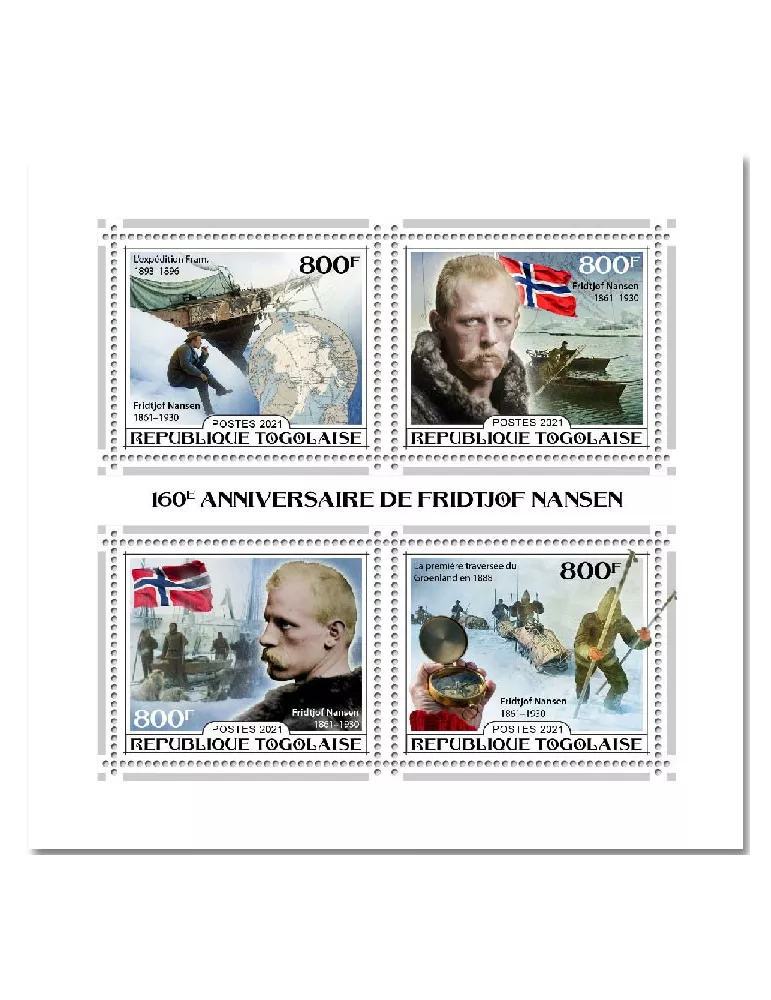 n° 9441/9444  - Timbre TOGO Poste