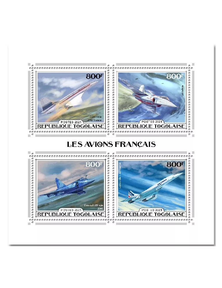 n° 9445/9448  - Timbre TOGO Poste