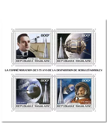 n° 9449/9452  - Timbre TOGO Poste