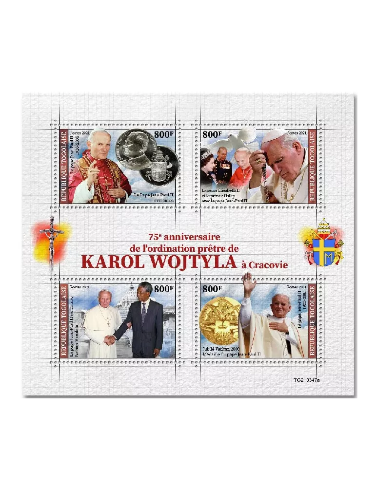 n° 9465/9468  - Timbre TOGO Poste