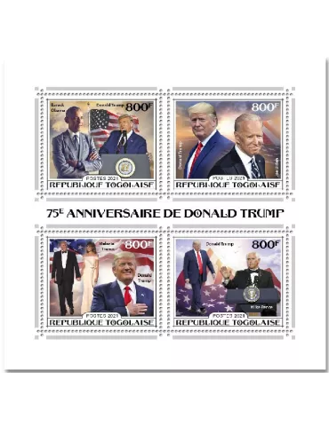 n° 9469/9472  - Timbre TOGO Poste