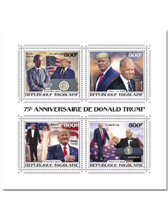 n° 9469/9472  - Timbre TOGO Poste
