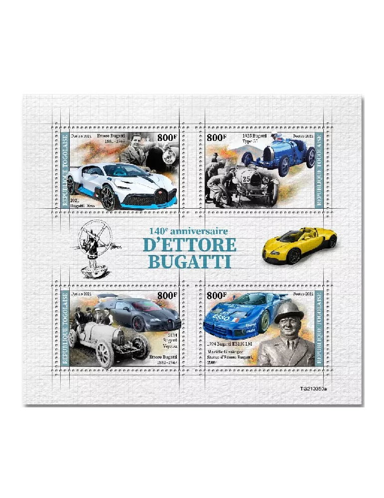 n° 9477/9480  - Timbre TOGO Poste