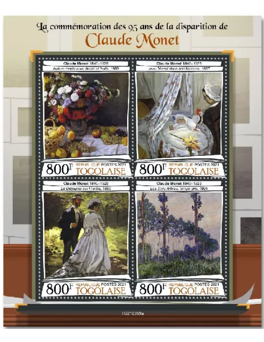 n° 9489/9492  - Timbre TOGO Poste