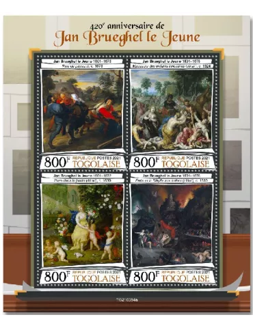n° 9493/9496  - Timbre TOGO Poste
