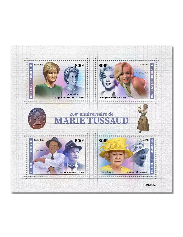 n° 9497/9500  - Timbre TOGO Poste