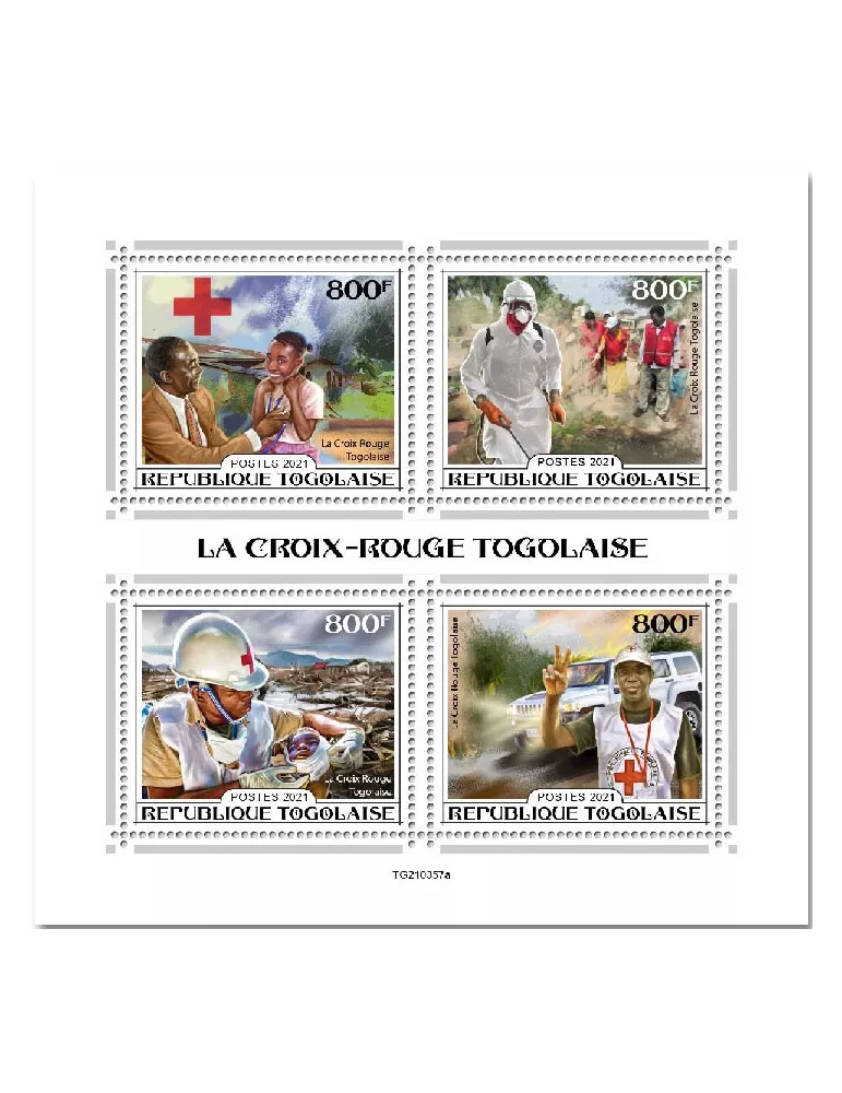 n° 9504/9507  - Timbre TOGO Poste