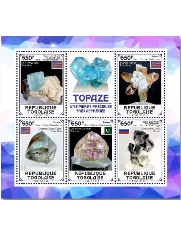 n° 9516/9520  - Timbre TOGO Poste