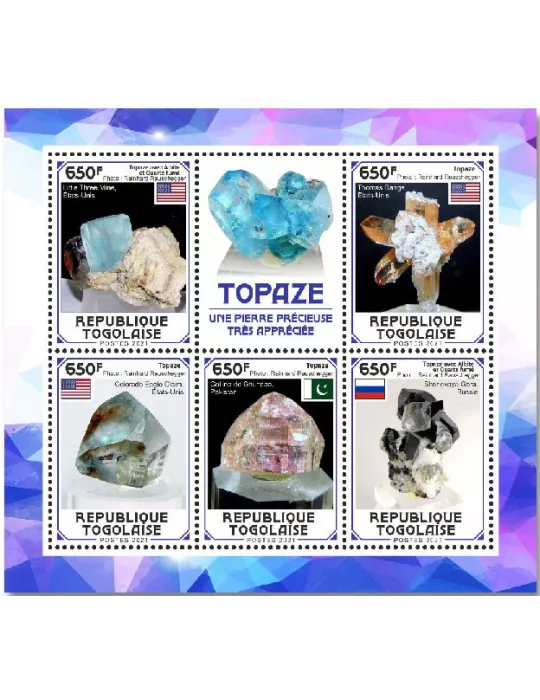 n° 9516/9520  - Timbre TOGO Poste
