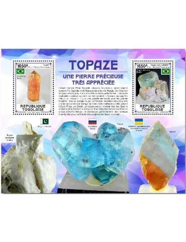n° 9521/9522  - Timbre TOGO Poste