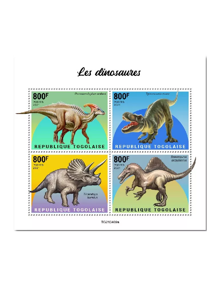 n° 9543/9546  - Timbre TOGO Poste