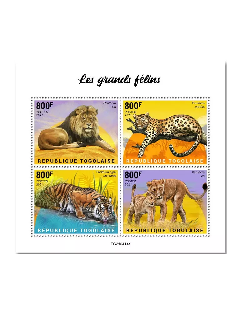 n° 9563/9566  - Timbre TOGO Poste