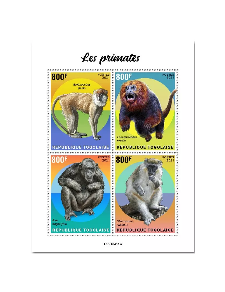 n° 9567/9570  - Timbre TOGO Poste