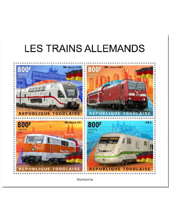 n° 9575/9578  - Timbre TOGO Poste