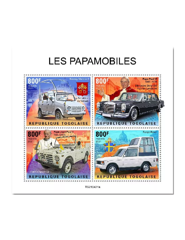 n° 9591/9594  - Timbre TOGO Poste