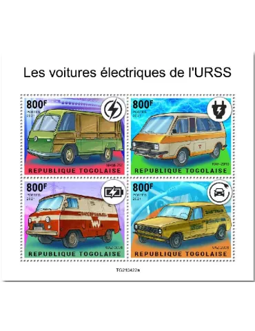 n° 9595/9598  - Timbre TOGO Poste