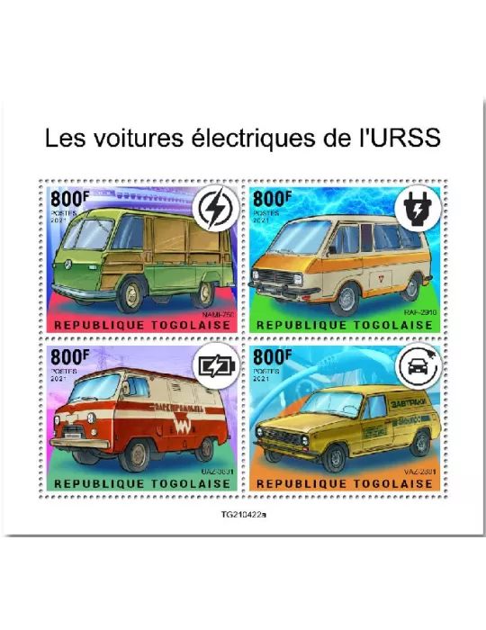 n° 9595/9598  - Timbre TOGO Poste