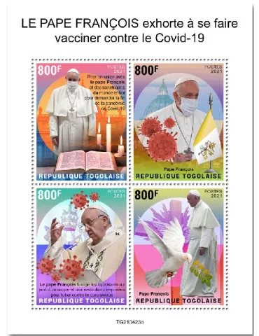 n° 9599/9602  - Timbre TOGO Poste