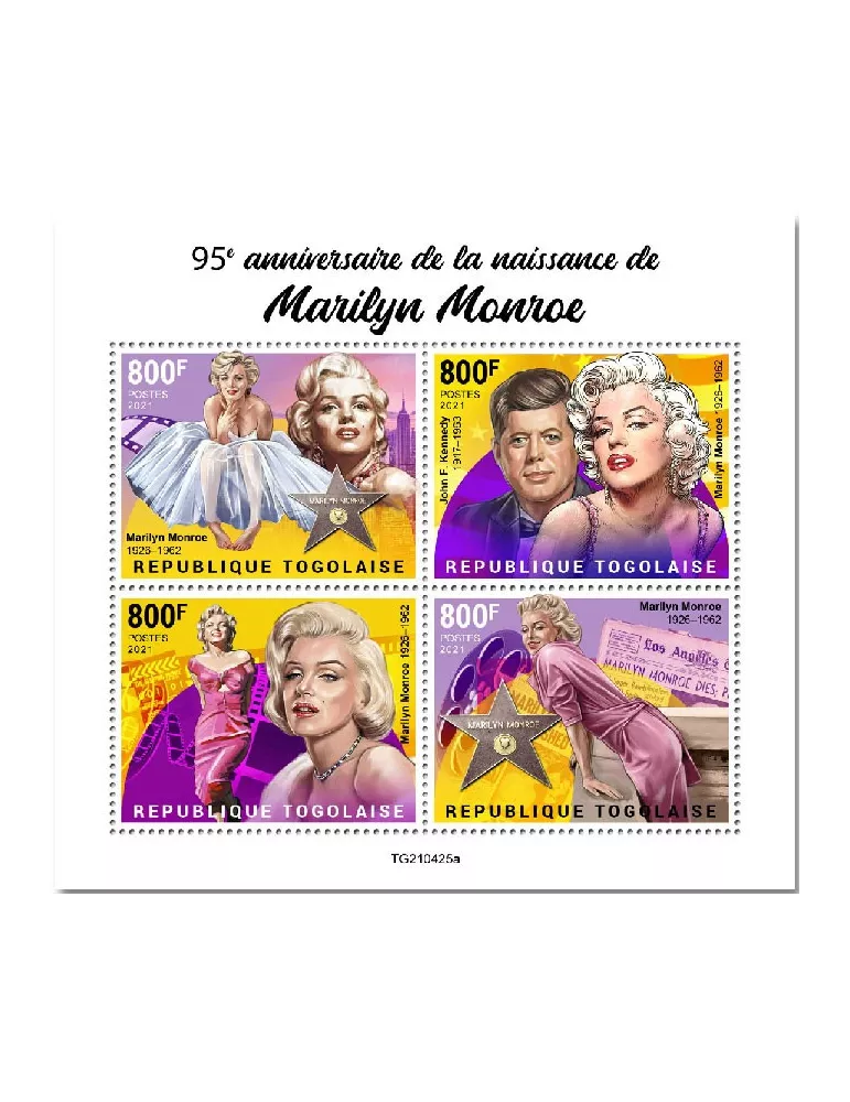 n° 9607/9610  - Timbre TOGO Poste