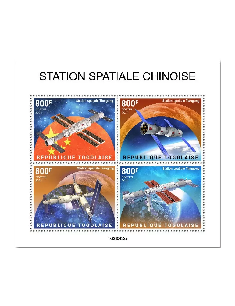 n° 9633/9636  - Timbre TOGO Poste