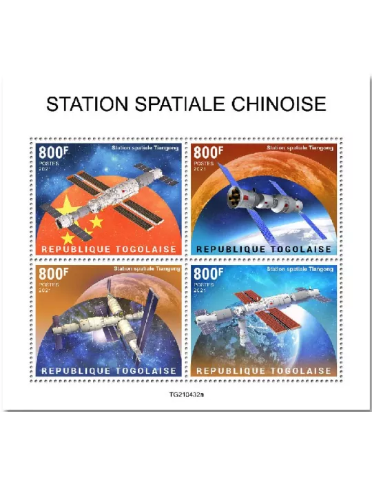 n° 9633/9636  - Timbre TOGO Poste