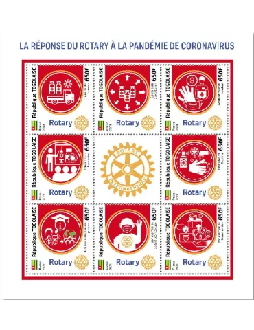 n° 9644/9651  - Timbre TOGO Poste