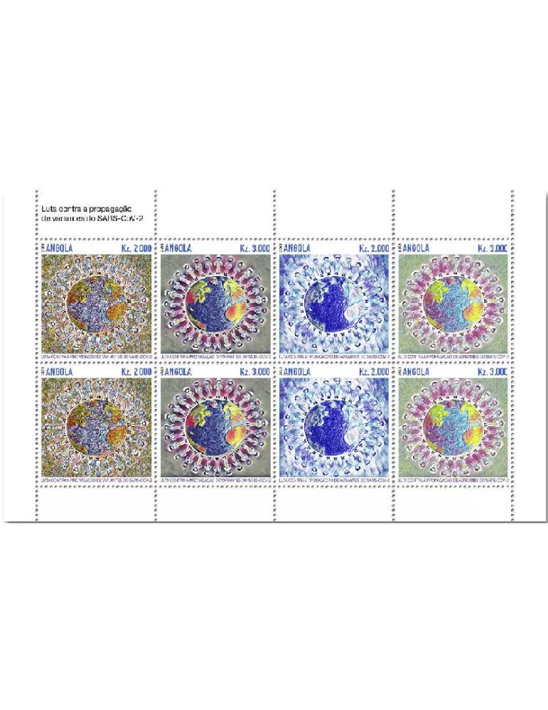 n° 2081/2084  - Timbre ANGOLA Poste