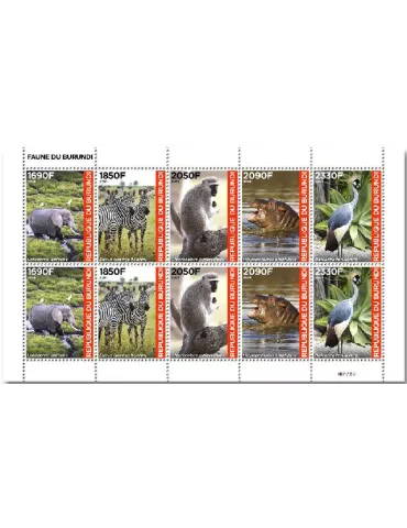 n° 2529/2538  - Timbre BURUNDI Poste