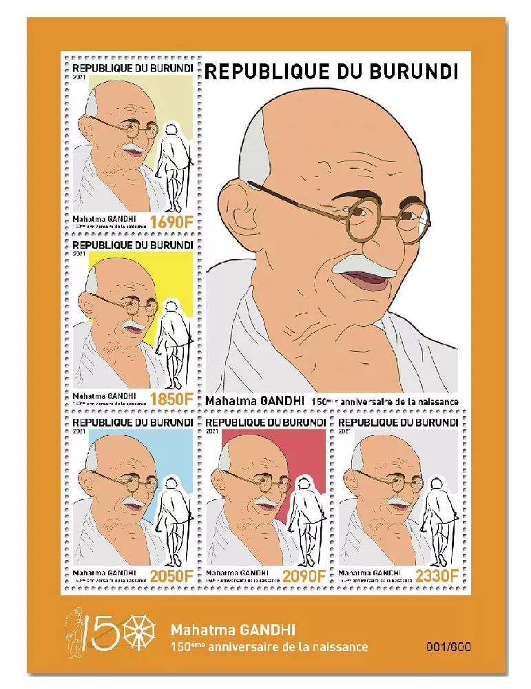 n° 2534/2538  - Timbre BURUNDI Poste