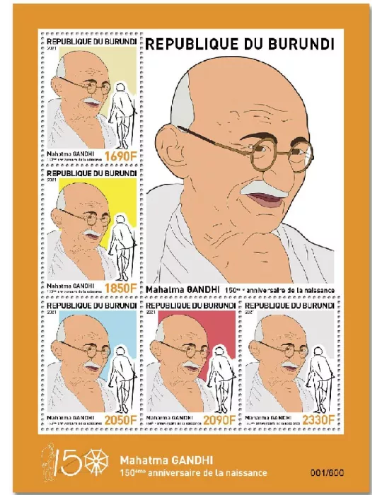 n° 2534/2538  - Timbre BURUNDI Poste