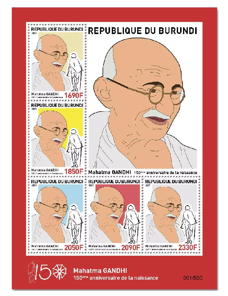 n° 2539/2543  - Timbre BURUNDI Poste