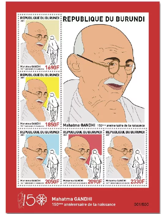 n° 2539/2543  - Timbre BURUNDI Poste