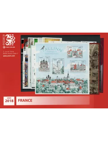 n° 5198/5290  - Timbre France Année complète  (2018)