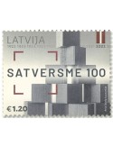 n°1138 - Timbre LETTONIE Poste