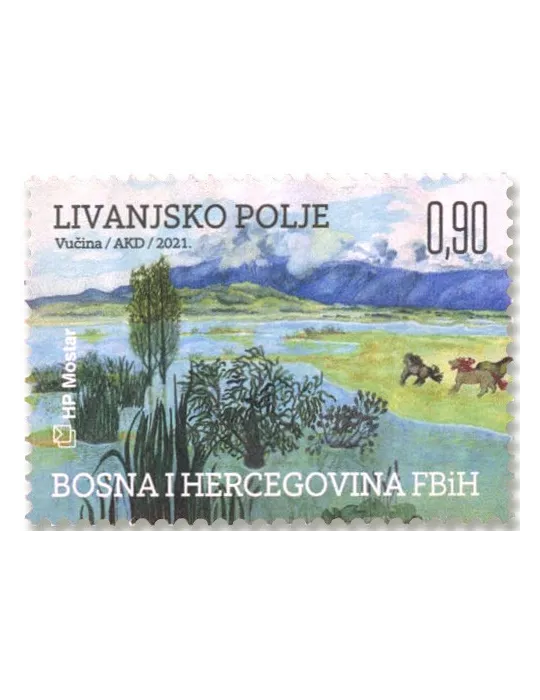 n°521 - Timbre HERCEG-BOSNA Poste