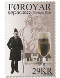 n°1040 - Timbre ILE FEROE Poste