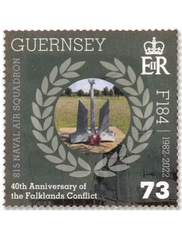 n°1918/1923 - Timbre GUERNESEY Poste 2