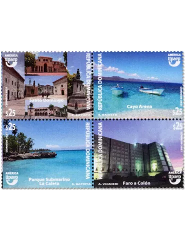 n° 2290/2293 - Timbre DOMINICAINE Poste