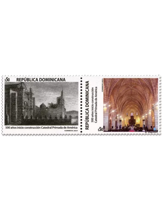 n° 2318/2319 - Timbre DOMINICAINE Poste