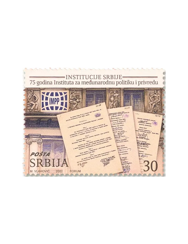 n°1079/1082 - Timbre SERBIE Poste