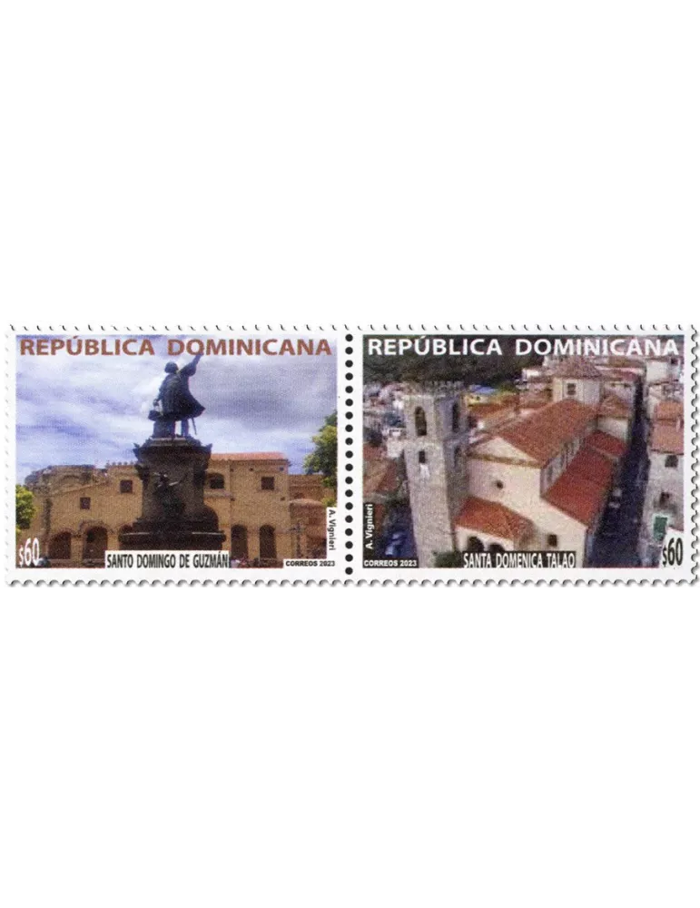 n° 2350/2351 - Timbre DOMINICAINE Poste