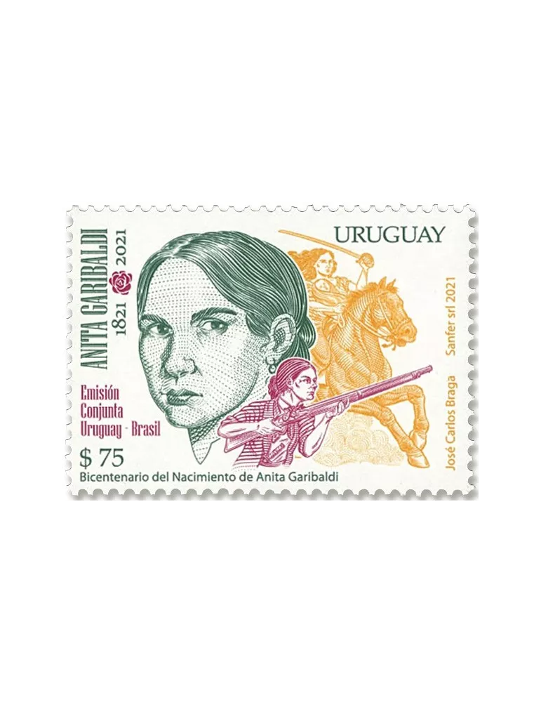 n°3063 - Timbre URUGUAY Poste