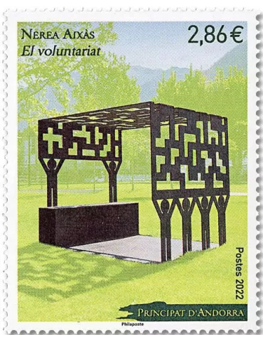 n° 882 - Timbre ANDORRE Poste