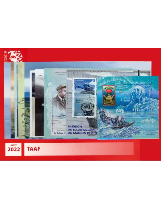 n° F997/F1022 - Timbre TAAF Année complète (2022)