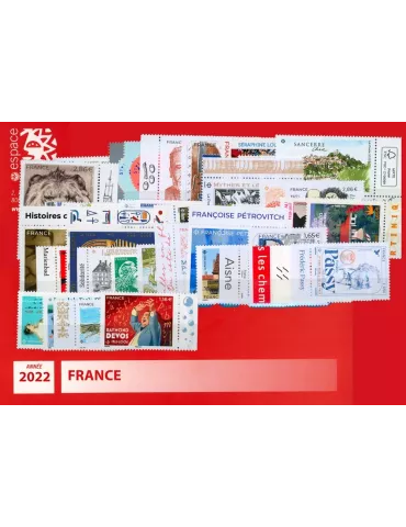 n° 5545/F5642  - Timbre France Année complète (2022)