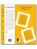 Feuille cristal AV (x50) - AV EDITIONS®